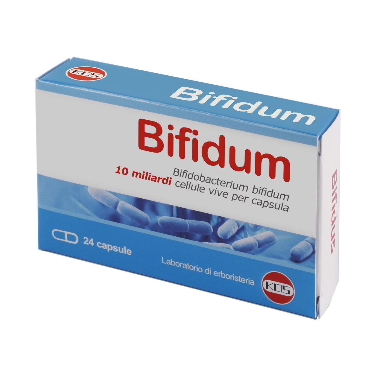 Bifidum 10 miliardi cellule vive per capsula - 24 capsule