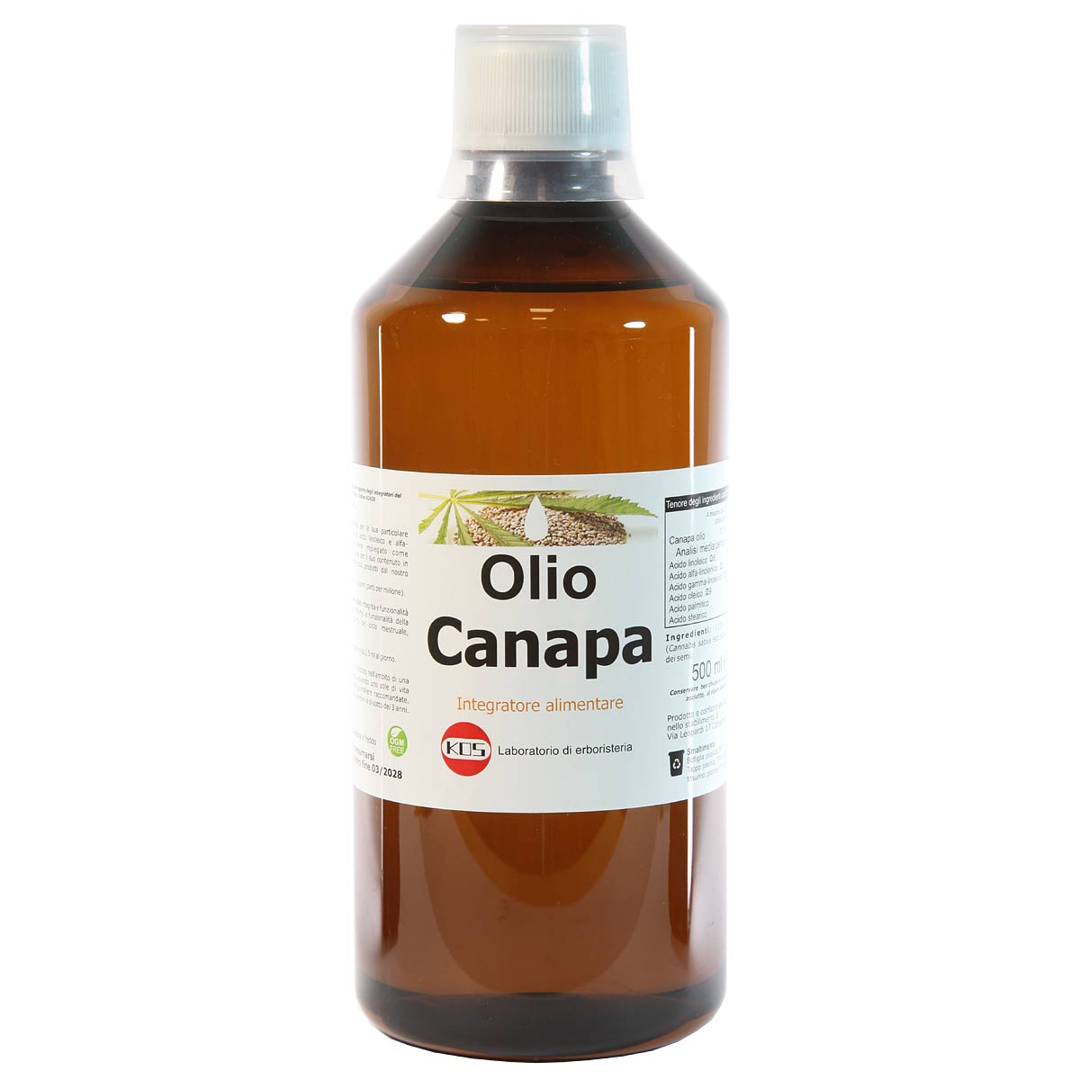 Olio di Canapa 500ml