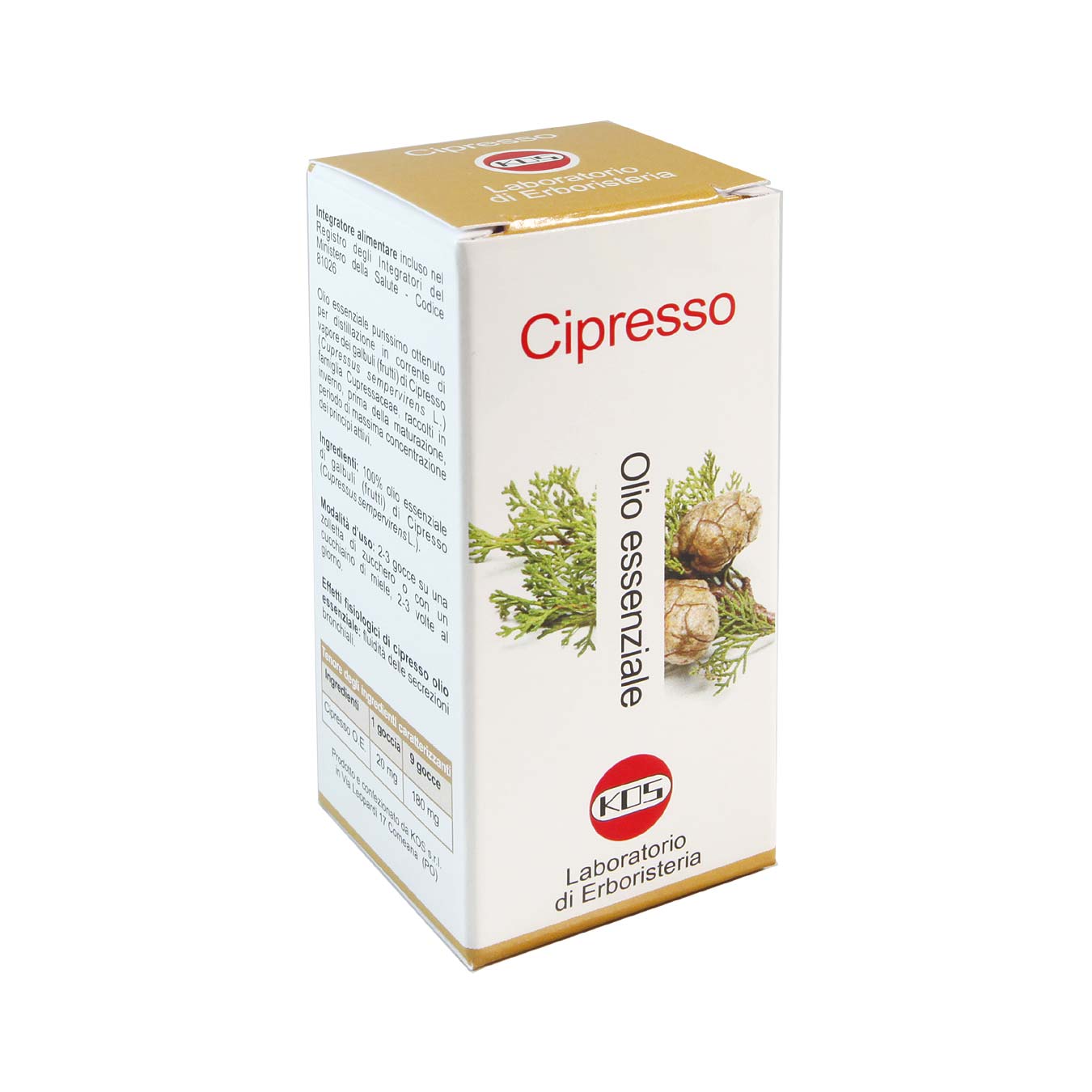 Cipresso olio essenziale ml 20