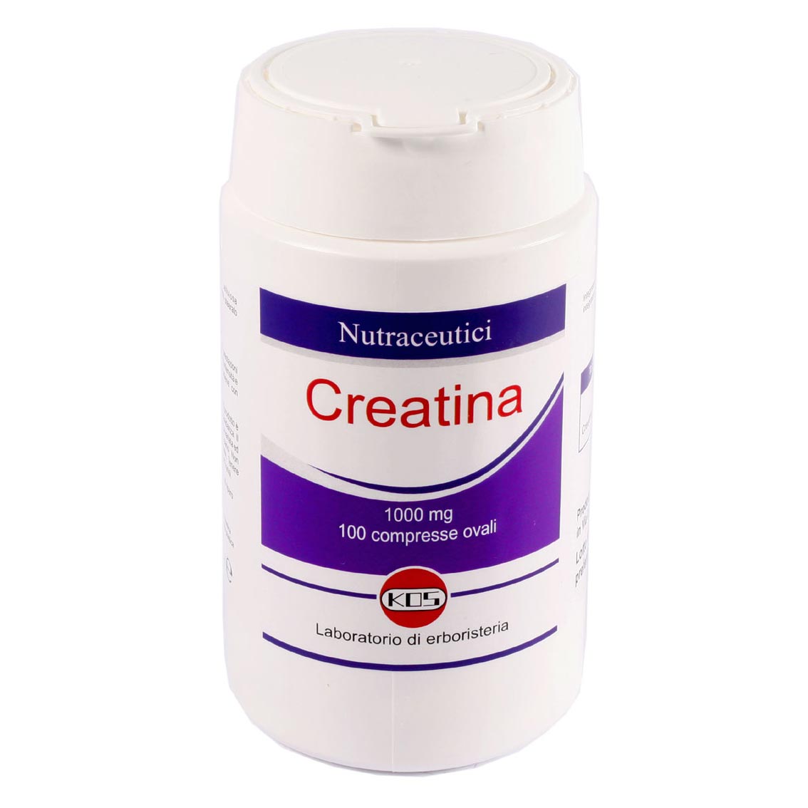 Creatina 100 compresse ovali da 1000 mg