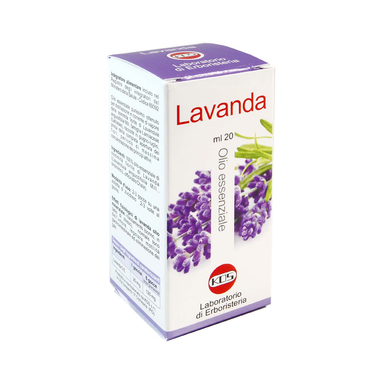 Lavanda olio essenziale ml 20