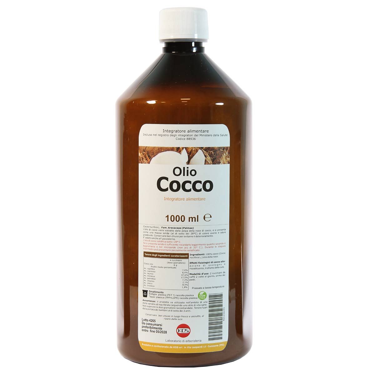 Olio di Cocco lt 1