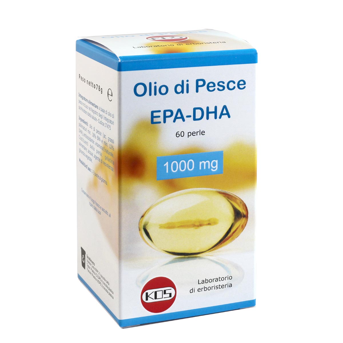 Olio Pesce 60 perle 1g