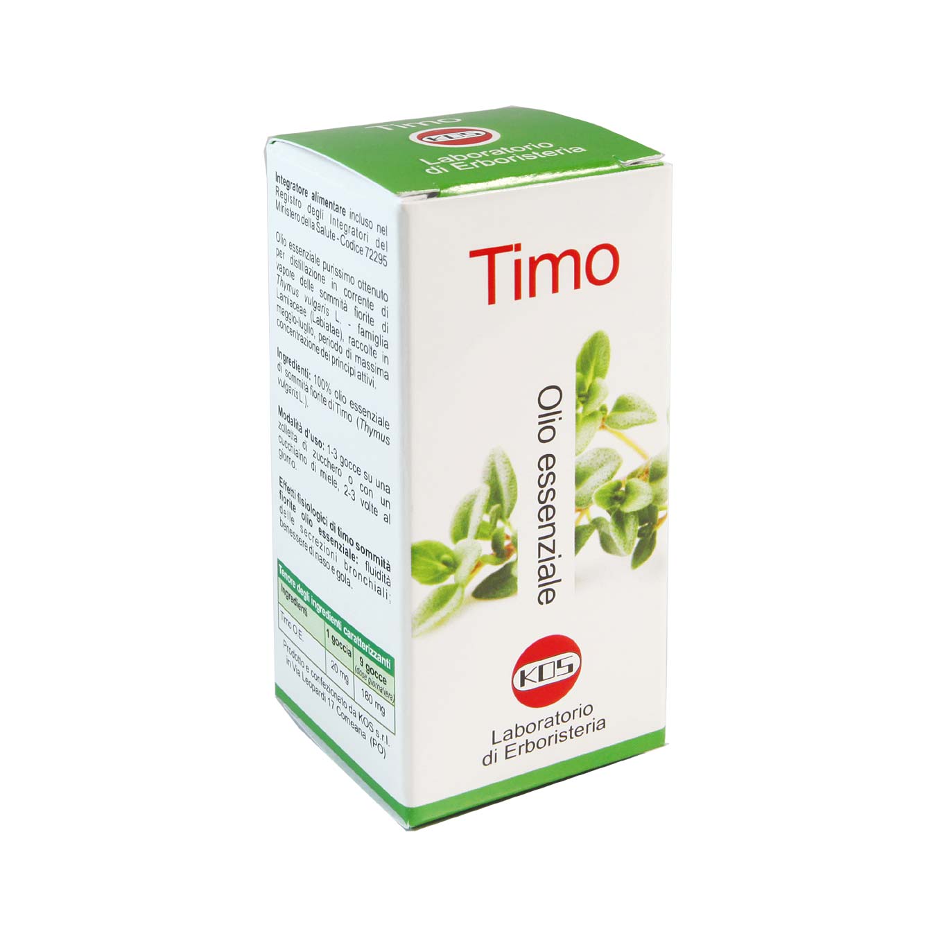 Timo olio essenziale ml 20